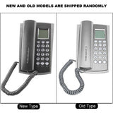 Mini Telephone Landline Phone Desktop Corded Fixed Phone Wall Mounted Telephone with Caller ID Display for Hotel Office Home