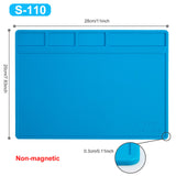 Large Size Welding Pad With Magnetic Heat Iinsulation Repair Silicone Work Pad For Electronic Computer Mobile Phone DIY Welding