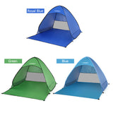 Lixada Automatic Instant Pop Up Beach Tent Lightweight Outdoor UV Protection Camping Fishing Tent Cabana Sun Shelter 2023