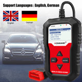 KONNWEI KW360 Obd2 Car Scanner Obd 2 Diagnostic Tools for Mercedes-Benz Full Systems Diagnostic Tool ABS Airbag ABS Oil Reset