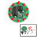 Diy electronic kit set Electronic lucky turntable Water lamp lottery Diy assembly small production competition Welding practice