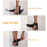 1 Pair Bunion Comfortable Pain Relief Straightener Adjustable Hallux Correction Belt Soft Breathable Feet Care Toe Separator