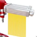 Pasta Maker Attachment 2 In 1 Set For Kitchenaid Stand Mixers Included Pasta Sheet Roller Spaghetti /Fettuccine Cutter