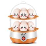 Cooking Tools Kitchen Utensil Breakfast Multi-functional Three-layer Eggs Steamer 14 Eggs Capacity Corn Milk Steamed 220V ZD01