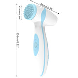 Electric Waterproof Facial Cleansing Device Firming Essence Pore Cleaner Vibration Massage Handhold Beauty Cleansing