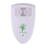 Top Deals New Mini Indoor Oxygen Bar Ionizer Air Fresh Purifier Home Wall with Adapter Home Autocar Negative Ion Purifier EU Plu