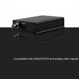 AHD/CVI/TVI Coaxial High-Definition Quad Multiplexer Coaxial Superimposer Plug and Play Support Multi-Node Networking