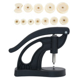 12 Dies Watch Press Closer Spiral Capping Machine Watch Back Cover Pressing Machine Manual Watchmaker Repairing Tool Kit
