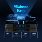 X96Q PRO Smart TV Box 4KAndroid 10.0 Set Top Box 1GB+8GB 2GB+16GB WiFi Allwinner H313 Quad Core TV Media Player US EU AU UK Plug