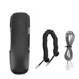 Fixed Landline Smart Telephone Portable Mini Phone Wall Telephone Hanging Telephone 2 in 1 Push Button Phone for Home