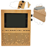 3.5 Inch LCD Screen Digital Signal Receiver SDR Radio Malachite Malahit DSP SDR Receiver Wood Shell Bass Speakers