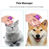 Electric Scalp Massager Cordless Head Massager with 4 Kneading Heads Portable Handheld Head Scratcher Stress Relax for Muscles