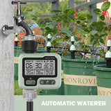 Automatic Irrigation Controller Water Timer Garden Watering System Rain Sensor Gardening Tools for Garden Lawns Yard