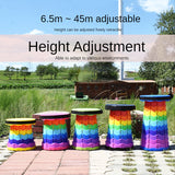 Outdoor Furniture Retractable Stool Chairs Portable Stool Lounge Folding Chair Camping Stool Foldable Convenient Fishing Chair