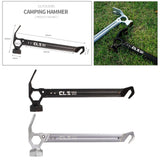 Outdoor Camping Tent Hammer Tent Nails Pegs Metal Mallet Multifunctional Tools Tent Stake Remover Puller Hammer