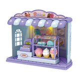 Kids Playset Simulation Dessert Store with Motorcycle Cashier Services Dining Sets  Early Educational Toys for Girls Boys