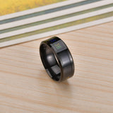 Smart Sensor Temperature Ring Modern Real-time Intelligent Temperature Test Finger Rings Thermometer Women Men Jewelry Gifts