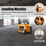 635nm Red Laser Line Self Levelling Machine Opeartion Modes Rotating Direction Speed Angle Laser Level 500m Working Distance