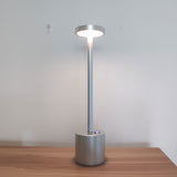 LED Bar Table Lamps Modern Restaurant Dinner Stand Light Fixtures Chargeable Portable Battery Desk Lamp Dining Room Home Decor