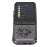 Smart Voice Translator 2.4in Touchscreen 138 Multi-Language Real Time Online Translation 14 Offline Support WIFI/Photo/Recording