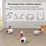 Automatic Sensor Cat Toys Interactive Smart Robotic Electronic Feather Teaser Self-Playing USB Rechargeable Kitten Toys for Pets