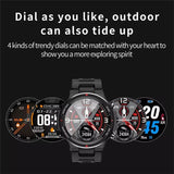 Q70C Smart Watch Men Full Touch Fitness Tracker Blood Pressure Clock Women Cutoms Face Smartwatch Android IOS