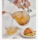 1.5L Automatic Health Preserving Pot Glass Tea Cooking Pot Multicooker Household Electric Kettle 220V