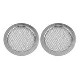 2 Pieces Sound Hole Inserts Screen Speaker Grill for Resonator Dobro Guitar