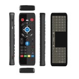 T16+M Wireless Remote Control Set Top Box Intelligent Voice 2.4G Mini Luminous Press Keyboard for Android Windows Google