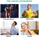 Massage Gun LCD Display Body Muscle Deep Fascia Massager Muscle Pain Exercising Relaxation Slimming Shaping