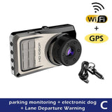 Dash Cam 3 In 1 Car DVR Video Recorder Dash Camera Wifi G-Sensor 24H Parking Video Recorder Dash Cam Full HD Box DVR Car Cam