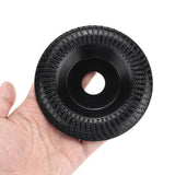 4'' Grinder Wheel Disc Wood Shaping Wheel Wood Grinding Disk for Angle Grinders with 16mm/0.63in Arbor