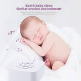 White Noise Machine USB Rechargeable Timed Shutdown Sleep Sound Machine For Sleeping &amp; Relaxation For Baby Adult Office Travel
