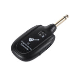 UHF Guitar Wireless System Transmitter Receiver Built-in Rechargeable for electroacoustic musical instruments
