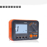 VC60B+ Digital Insulation Resistance Tester DCV ACV Meter Megohmmeter Megohm with Test Lead &amp; Backlit Display Data Hold