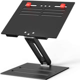 Ergonomic Laptop Stand for Desk Adjustable Height for MacBook Aluminum Multifunction Tablet Stand
