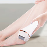 Electric Foot Callus Rechargeable Foot File With 3 Grinding Heads Waterproof M89F