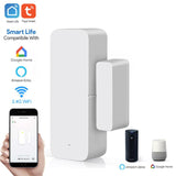 Smart Life WiFi Door Window Sensor Alarm Detectors With Alexa Google Home Tuya Android IOS APP Smart Home Automation Modules