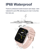New KW76 Smart Watch 1.75inch Full Screen IP68 Waterproof Men Women Watch Heart Rate DIY Face Fitness Watches For Android IOS
