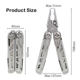 EDC Multitool Pliers Multifunctional Cable Wire Cutter Hardness HRC78K Outdoor Camping Mountaineer Survival Folding Knife Pliers
