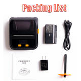 80mm Bluetooth Thermal Printer Label &amp; Receipt Command Portable Wireless 2 In 1 Phone And Computer Mini Thermal Printer