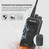 IP68 Waterproof Long range Walkie talkie for Construction Vhf Uhf Marine 2 way radio for Outdoor work