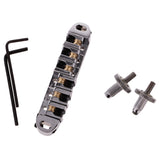 BRASS ROLLER SADDLE BRIDGE FOR ELECTRIC GUITAR