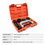 10 PCS Ball Joint Press U Joint Removal Tool Kit with Adapters Heavy Duty Ball Joint Installer Automotive Service Set