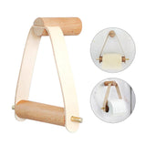 Easy Install Wall Mounted Storage Organizer Hotel Home Beech Toilet Paper Holder Living Room Roll Tissue Kitchen Bathroom Decor