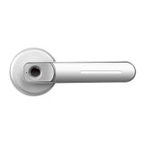 Fingerprint Door Lock Handle USB Rechargeable Anti Theft Smart Biometric Keyless Security Entry Electronic Lock with 2 Keys