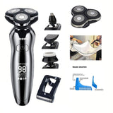 4D Electric Shaver For Men Electric Beard Trimmer USB Rechargeable Professional Hair Trimmer Hair Cutter Adult Razor For Men