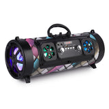 2022Portable Bluetooth-compatible Speaker Column Outdoor Wireless Speaker Music Stereo Subwoofer Speaker Move KTV 3D Sound FM