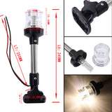 12 Inch Fold Down LED Navigation Light For Yacht Boat Stern Anchor Light 12-24V 25 cm Marine Boat Sailing Signal Light