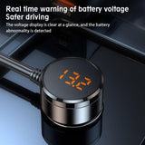 3 ports Car Cigarette Lighter Socket Splitter 3 USB Type-C QC3.0 PD 30W Fast Charge Independent Switch 127W High Power Adapter